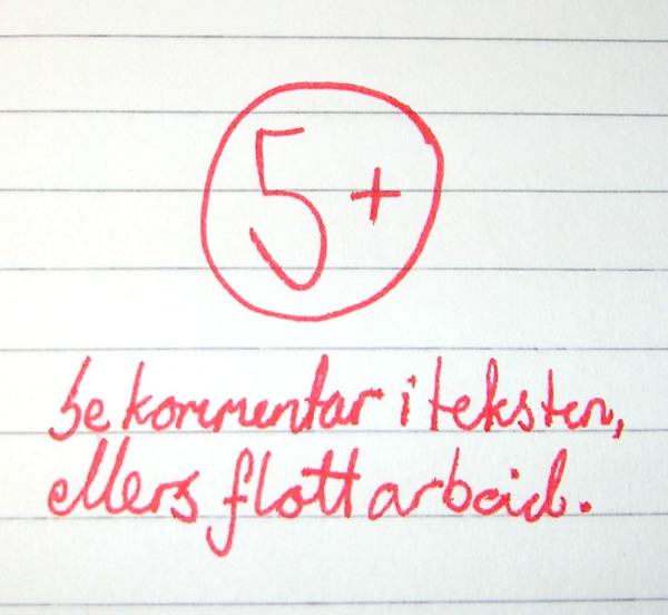 Eksempelbilde på karakter