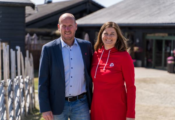 Thomas Breen og Iselin Vistekleiven