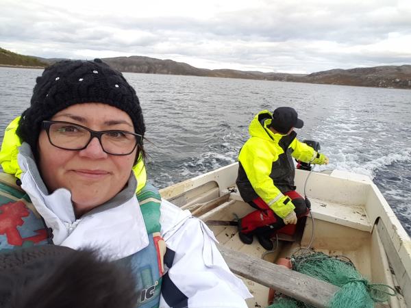 Mariann Wollmann Magga, sjølaksefiske