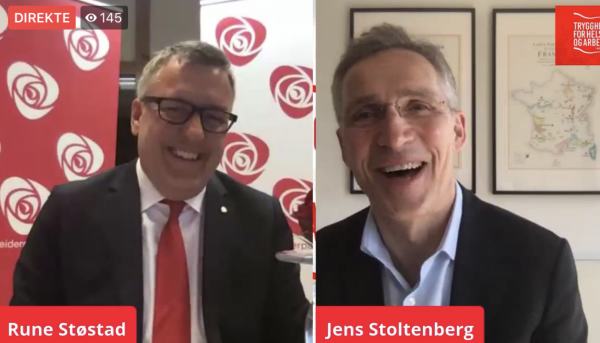 Jens Stoltenberg gjest på 1. mai markering i Nord-Fron