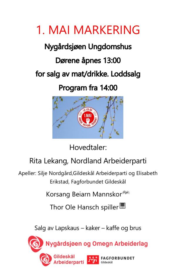 plakat 1.mai