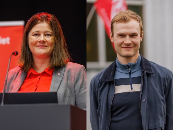 Iselin Vistekleiven og Karsten Østeberg