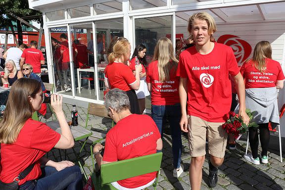 Rett før i kom i gang med valgkampåpningen 10. august