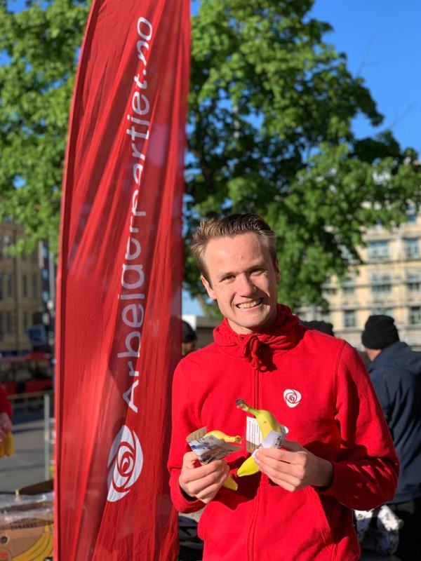Henrik på stand