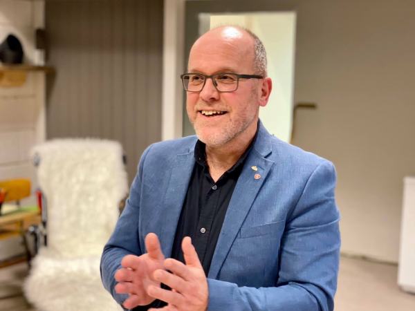 Terje Verhaug ble gjenvalgt og tar fatt på et nytt år som leder i Kongsvinger Arbeiderparti