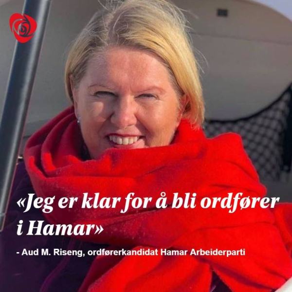 Aud M Riseng, ordførerkandidat
