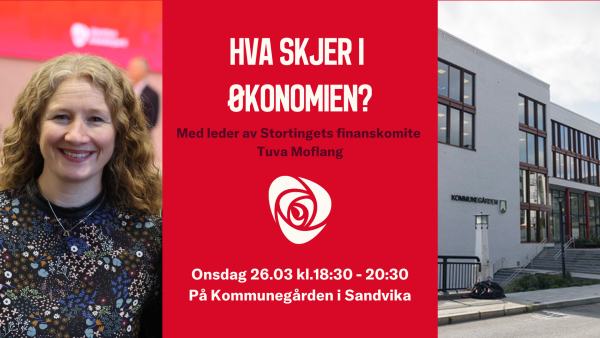 Forsidebilde til møte om økonomi i Kommunegården