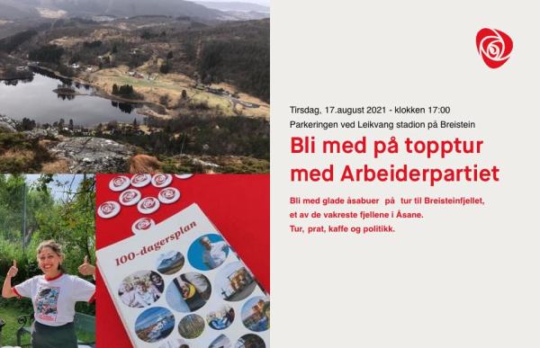 Invitasjon til turaksjon.
