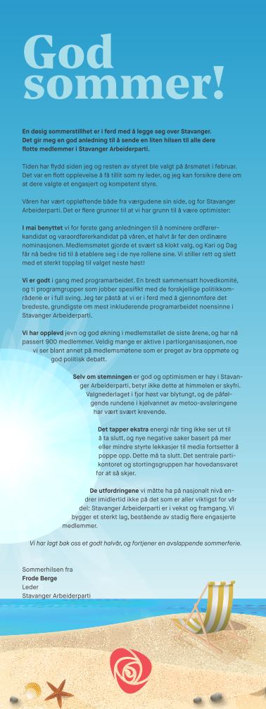 Sommerhilsen Ap