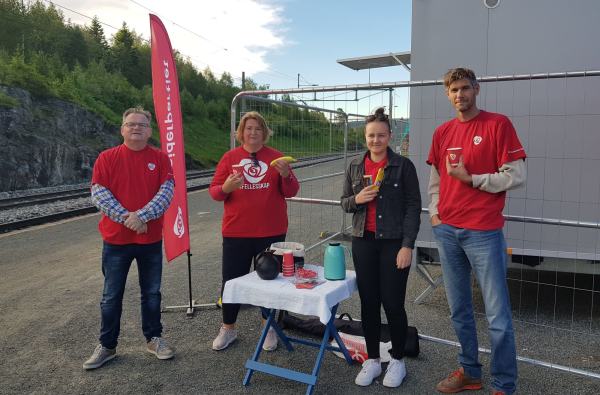 Frode, Grethe, Anna og Ola