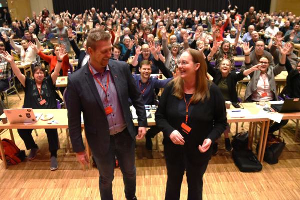 Stian Olstad og Lise Selnes