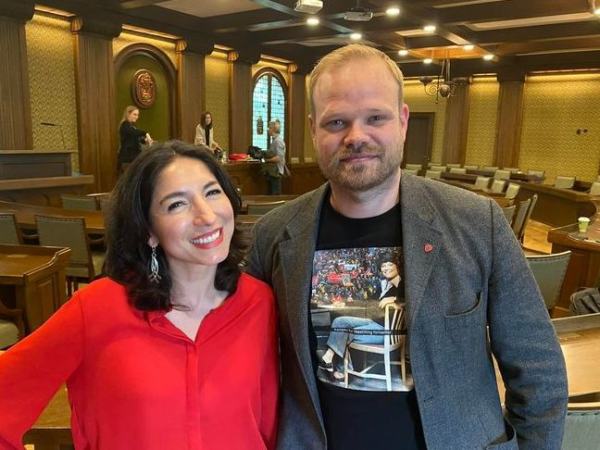 Adriana og Kenneth.