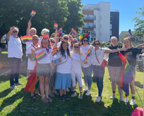Sarpsborg Arbeiderparti feirer Pride i Sarpsborg