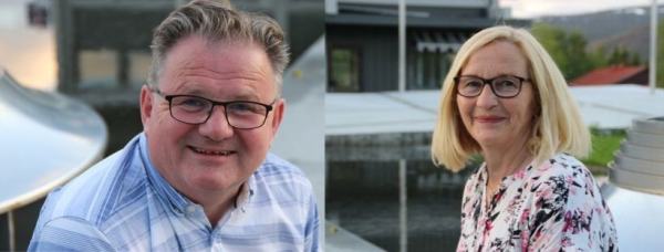 Hovedutvalg MTL med nestleder Frode og medlem Kari