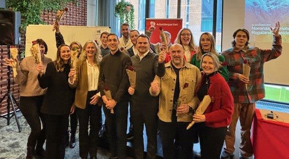 Samlet 16 av 20 stortingskandidater som ble valgt på nominasjonsmøtet 23.11.24