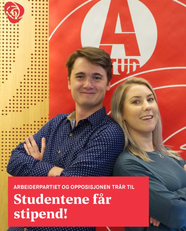Najsonale talspersoner William Høie og Ida-Elise Aspelund