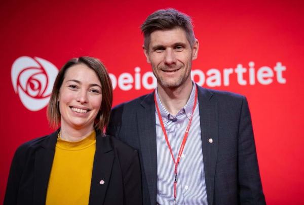 Varaordfører Marit Bjerkås og ordfører Ola Øie