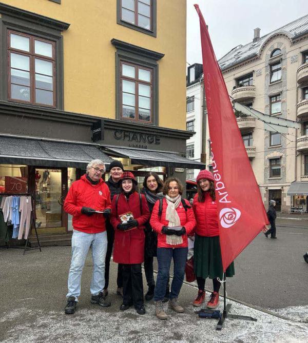 Frogner Ap på Majorstutrappa 8 februar 2025