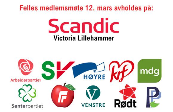 Møte med alle partiene i LIllehammer