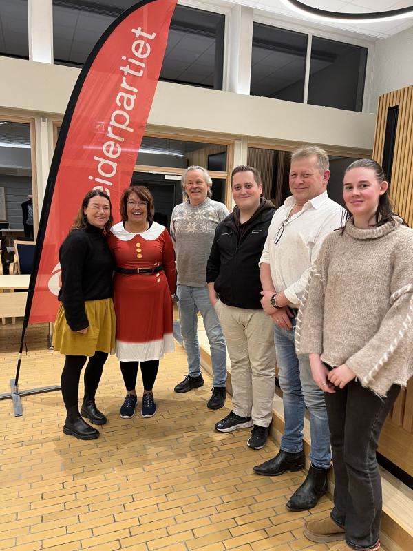 Morten Sandanger deltar på medlemsmøte