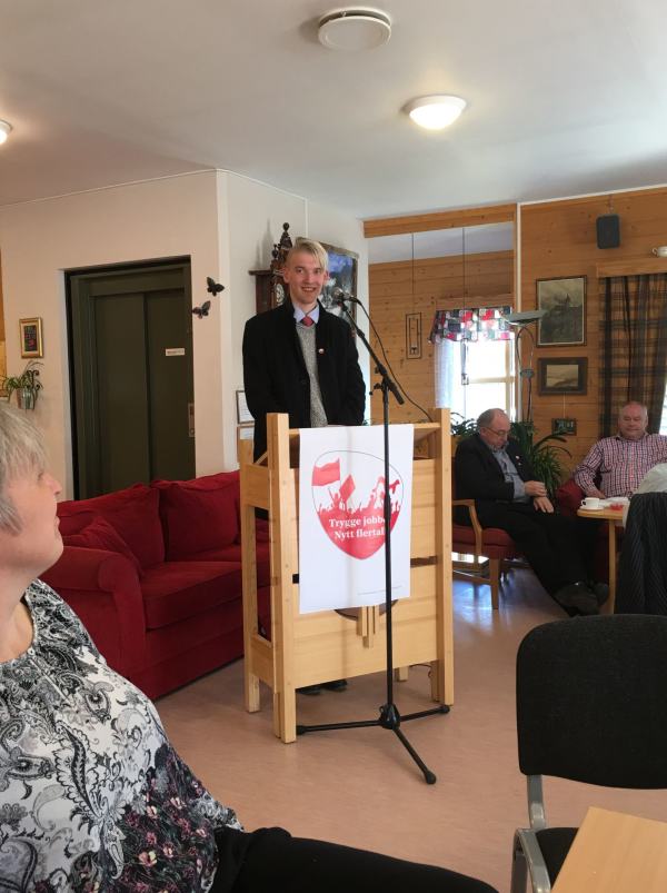 Ole Kristian taler 1 mai 2017