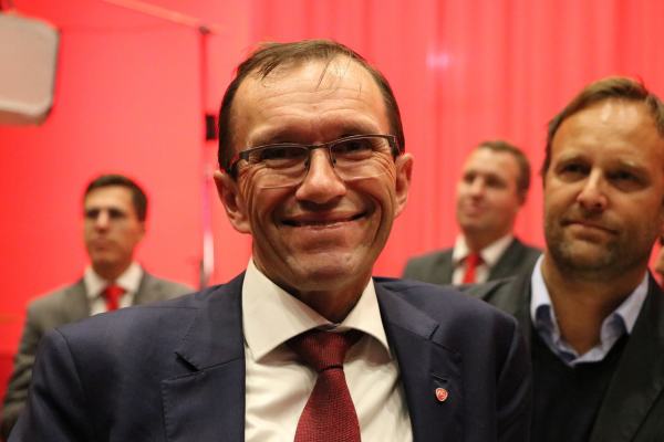 Espen Barth Eide på møte i Oslo Ap