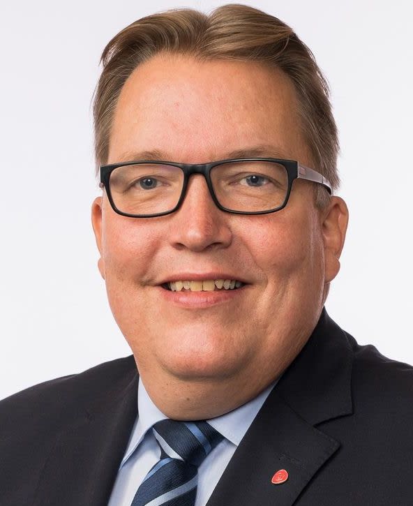 Stortingsrepresentant Sverre Myrli er Arbeiderpartiets representant i Transport og Kommunikasjonskomiteen