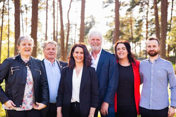 Bilde av de 6 fremste kandidatene