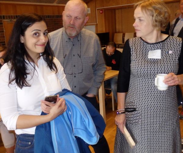 Hadia Tajik, Ove Sem og Siri Grøttjord