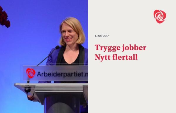 1. mai med Ullensaker Arbeiderparti