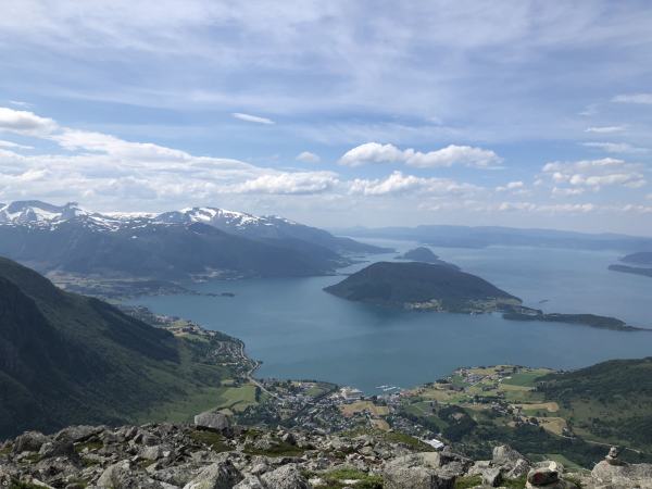Utsikt frå Melderskin