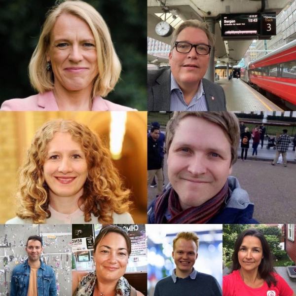 Bilde av nominasjonskomiteens topp 8
