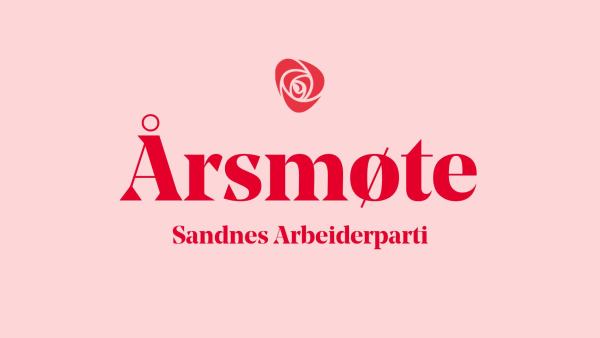 Logo, "Årsmøte Sandnes Arbeiderpari"