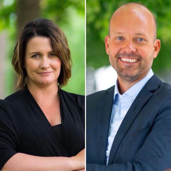 Therese Thorbjørnsen og Sindre Martinsen-Evje
