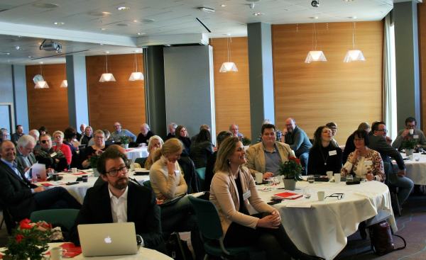 Bilde fra årsmøtet i Aust-Agder Arbeiderparti
