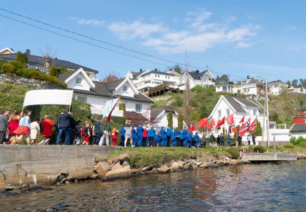 1. mai tog Eydehavn 2019 