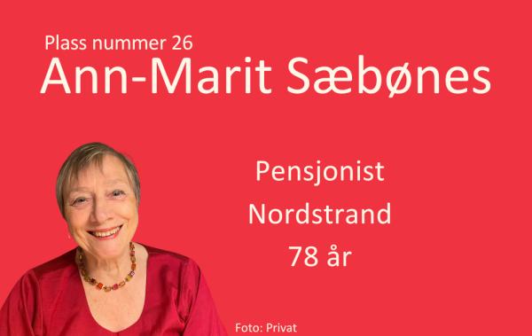 Ann- Marit Sæbønes