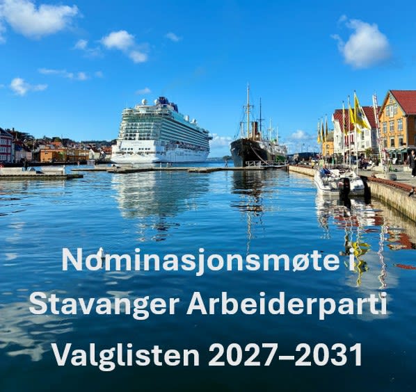 Nominasjonsmøte valglisten 2027-2031