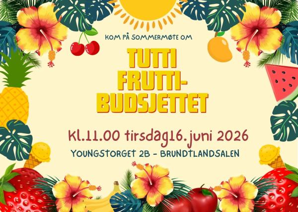 Velkommen til Sommermøte 16/6-2025