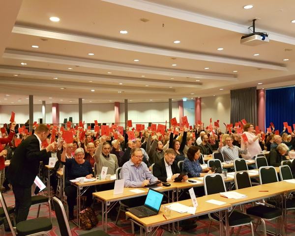 Votering årsmøte i Akershus Ap 2017