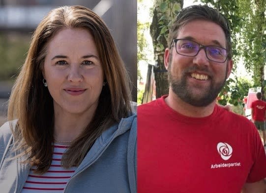 Kjersti Beck Bjørnback og Thomas Langeland Jørgensen