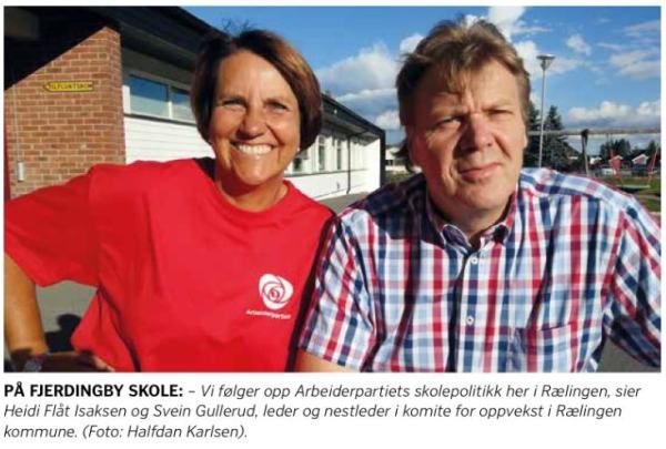 Heidi Flåt Isakensen og Svein Gullerud