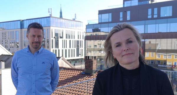 Even Tronstad Sagebakken og Cecilie Knibe Kroglund