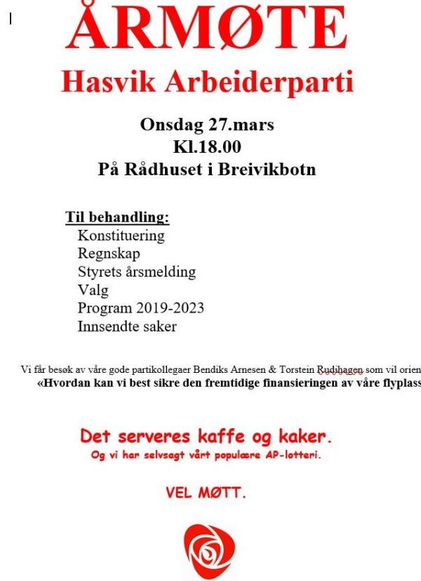 Vi forsøker igjen å avholde årsmøtet. Mange spennende saker og, ikke minst, gode kaker, kaffe og lotteri!
