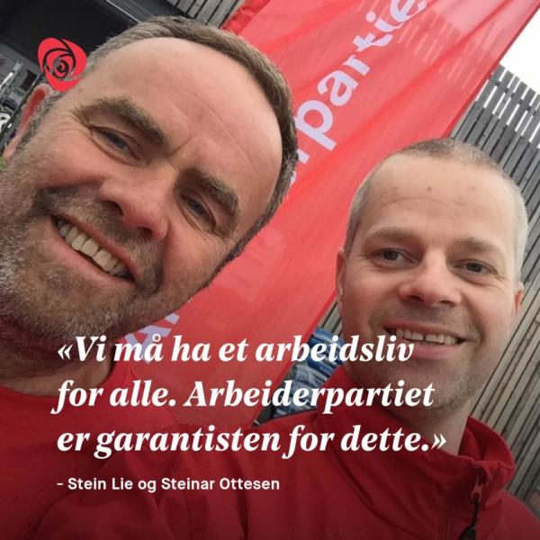 Vi må ha et arbeidsliv for alle.