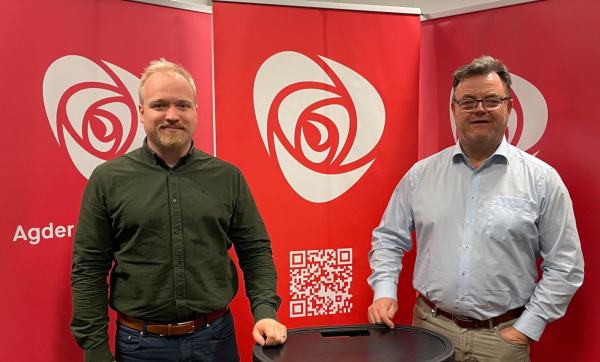 Reidar Saga og Dagfinn Homdal Svanøe