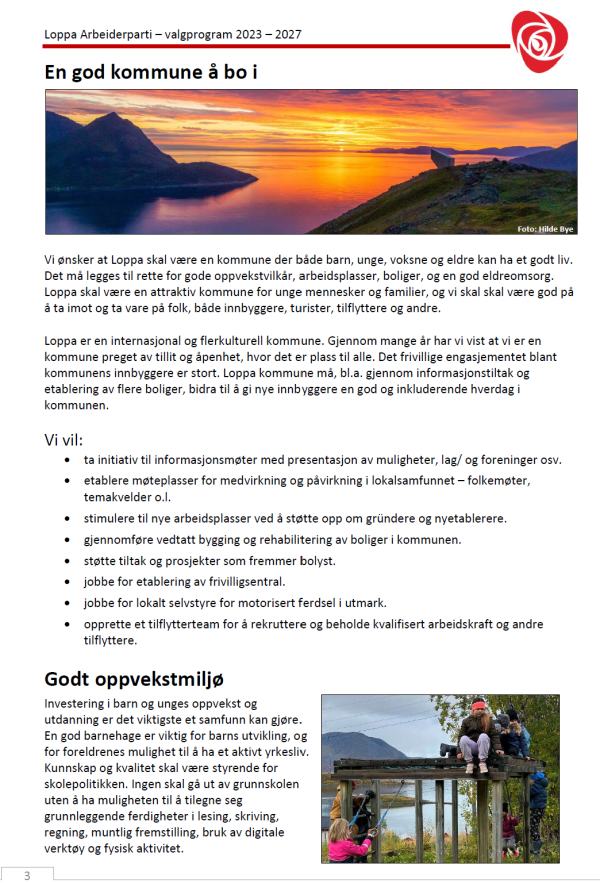 Valgprogram 2023-2027