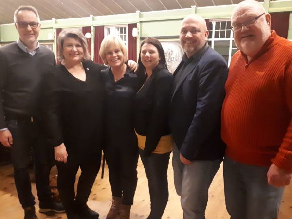 De kumulerte på lista vår. Atle, Anita, Siv Mali, Anne Lene, Bernt, Willy
