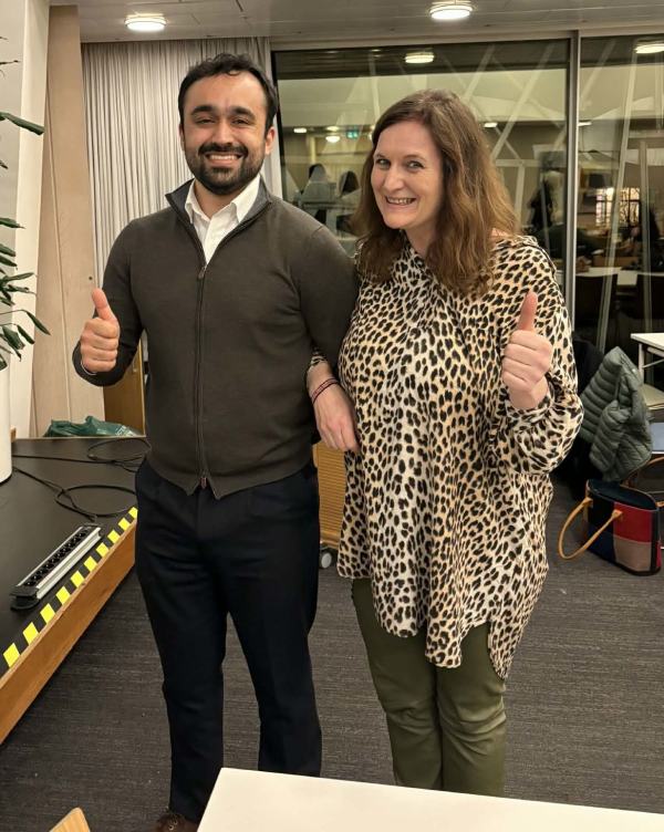 Haider Slyngstad Billaud, Nina Hanssen