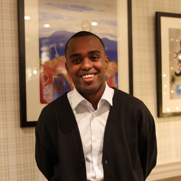 Hashim Abdi portrett